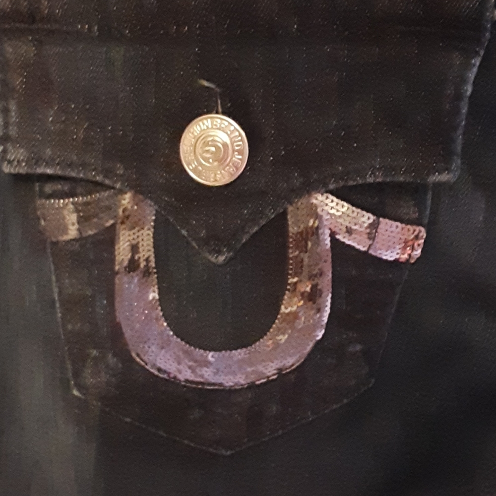 True Religion seqiun pockets skinny size 27 - Picture 4 of 9